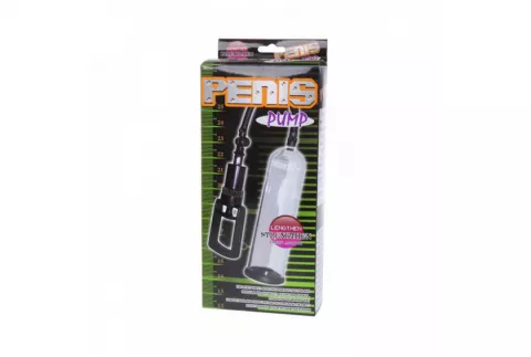 Penis Pump Clear - mandzsettás péniszpumpa