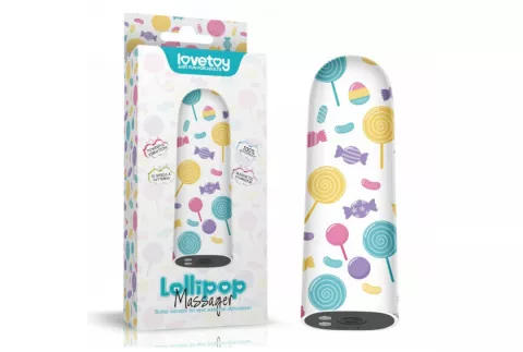 Lovetoy Lollipop Massager - Újratölthető