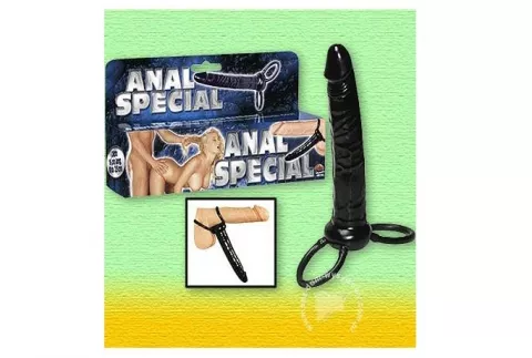 Anal Dong w cockrings - Anál speciál