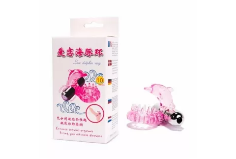 Lybaile Cock Ring With Bullet Vibrator Pink